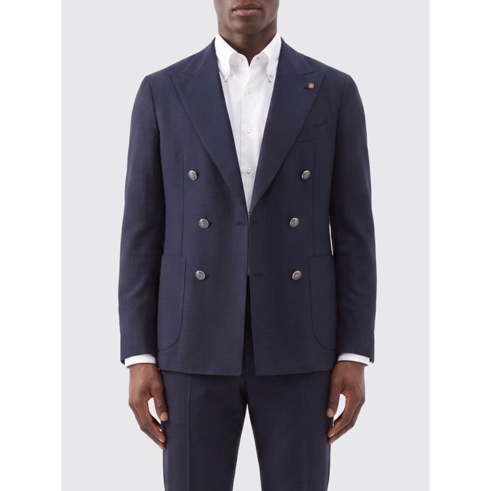 Tagliatore Jacket Men Blue